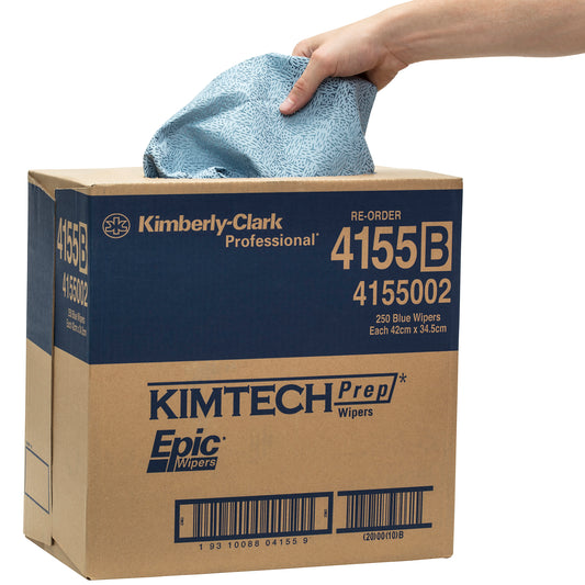 KIMTECH PREP® EPIC™ Brag Box Blue Cleaning Cloths