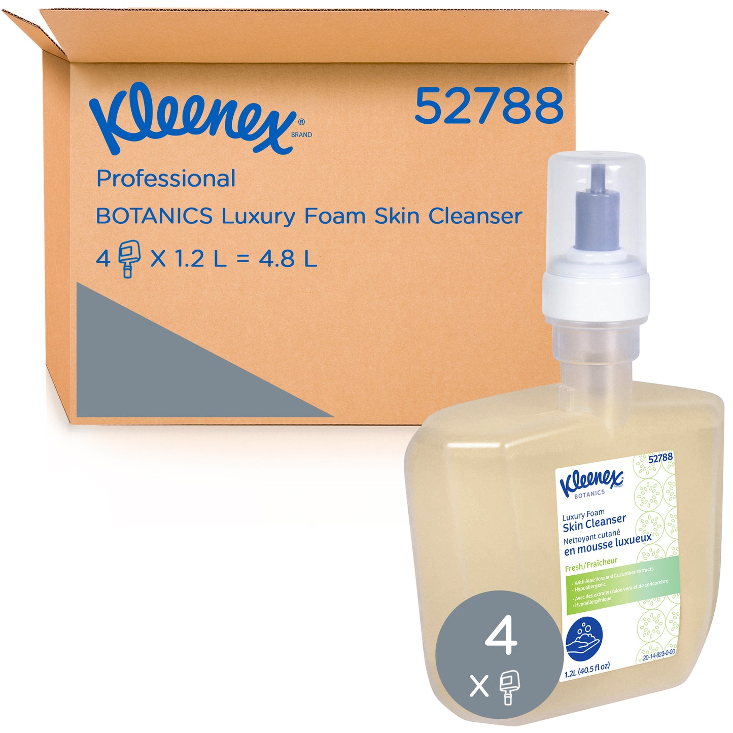 Kleenex® Botanics Luxury Foam Skin Cleanser