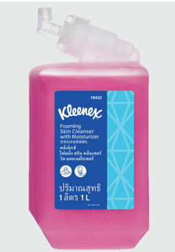 KLEENEX® Foaming Skin Cleanser with Moisturiser