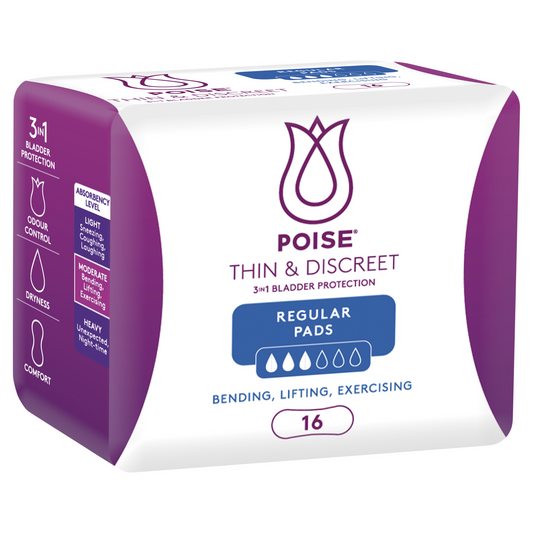 POISE® Discreet Pad Regular