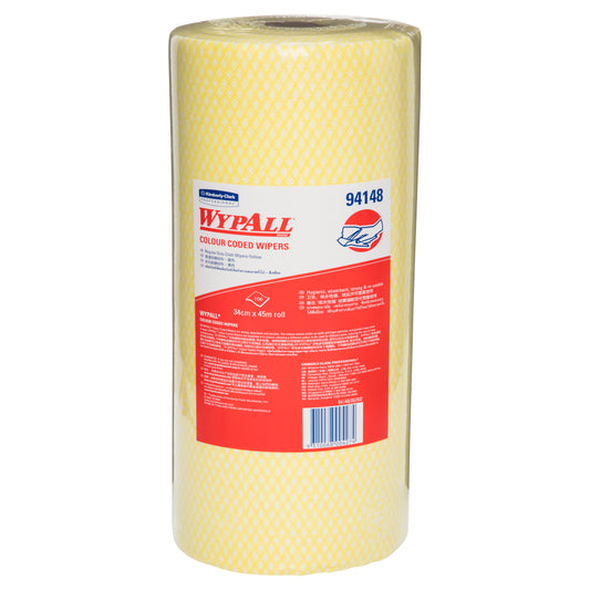 WYPALL® Colour Coded yellow Cleaning Wipers