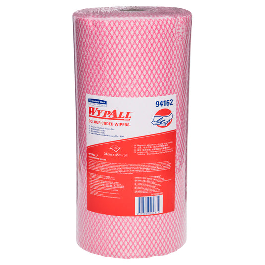 WYPALL® Colour Coded Wipers red Cleaning Wipers