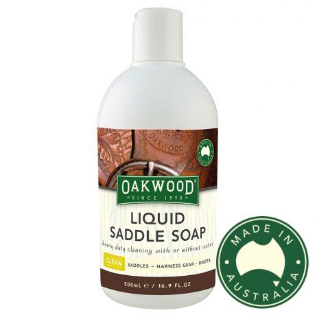 Liquid Saddle Soap for Leather Saddles, Tack & Accessories -  4 x 500ml