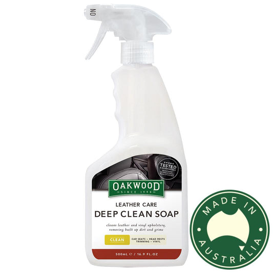 Leather Care Deep Clean Soap – Automotive (500mL) - Carton: 4 x 500ml