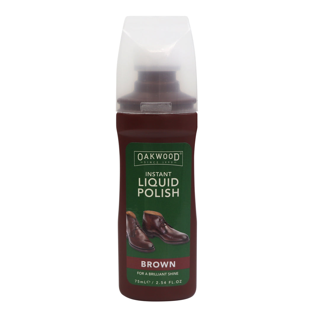 Instant Liquid Polish Brown (75ML) An Instant Brilliant Shine, for Tired Shoes. Carton: 6 x 75ml