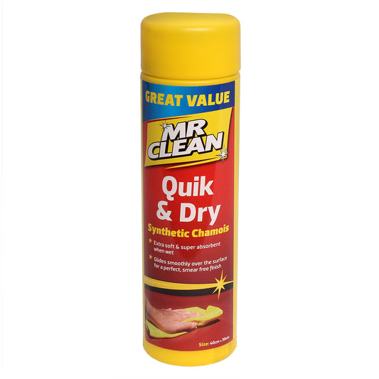 Quik & Dry Cylinder  Synthetic non-woven chamois Carton: 16