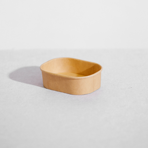 Paperway PP Mini Rectangular Container Kraft - 150ml