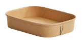 Paperway PP Large Rectangular Container Kraft - 800ml