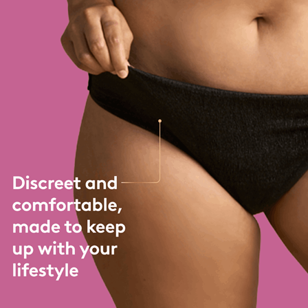 Poise® Intimates Disposable Underwear Large - Carton: 2 Packs