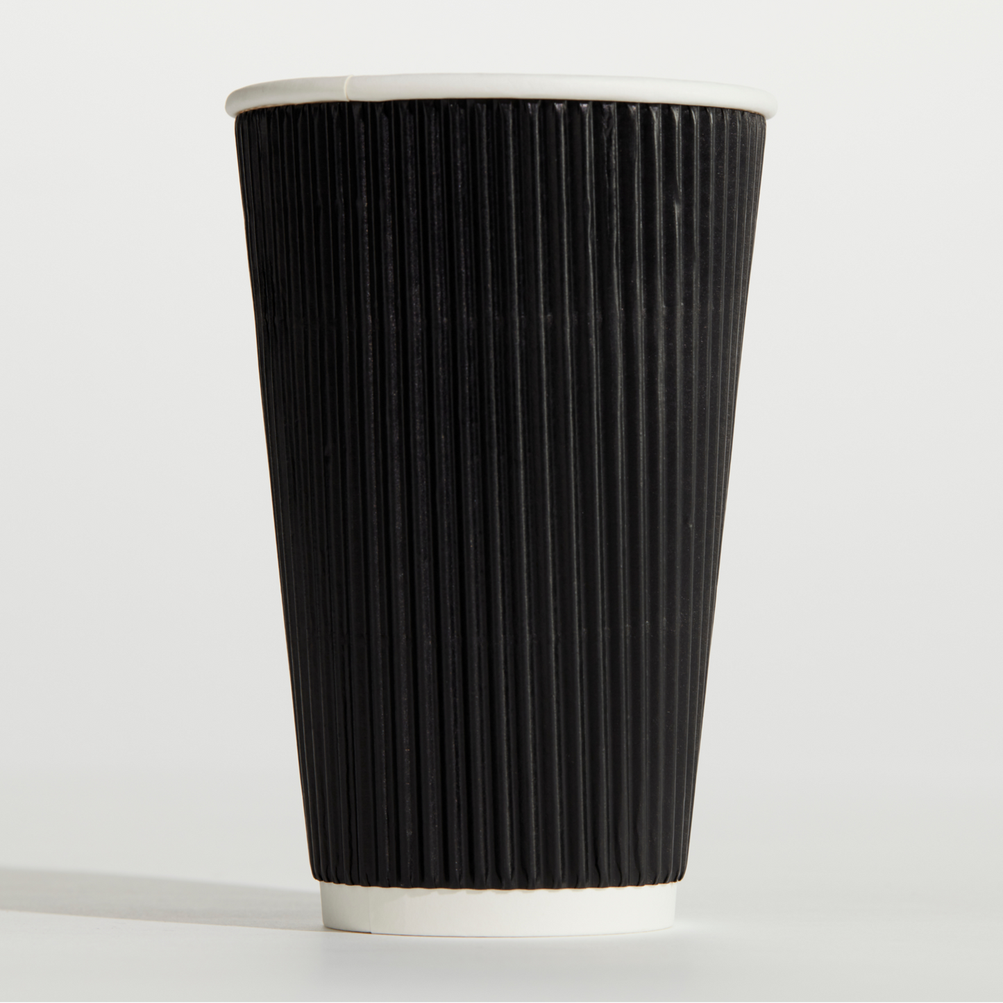 Black Ripple Wrap Hot Cup - 16oz