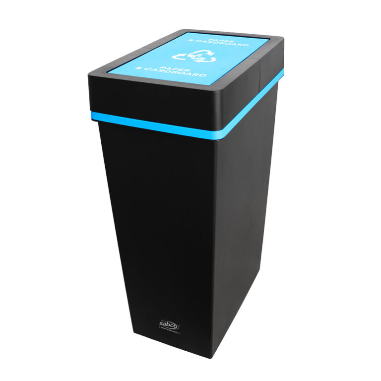EnviroPlastic Deluxe Recycling Station 40L - Paper & Cardboard
