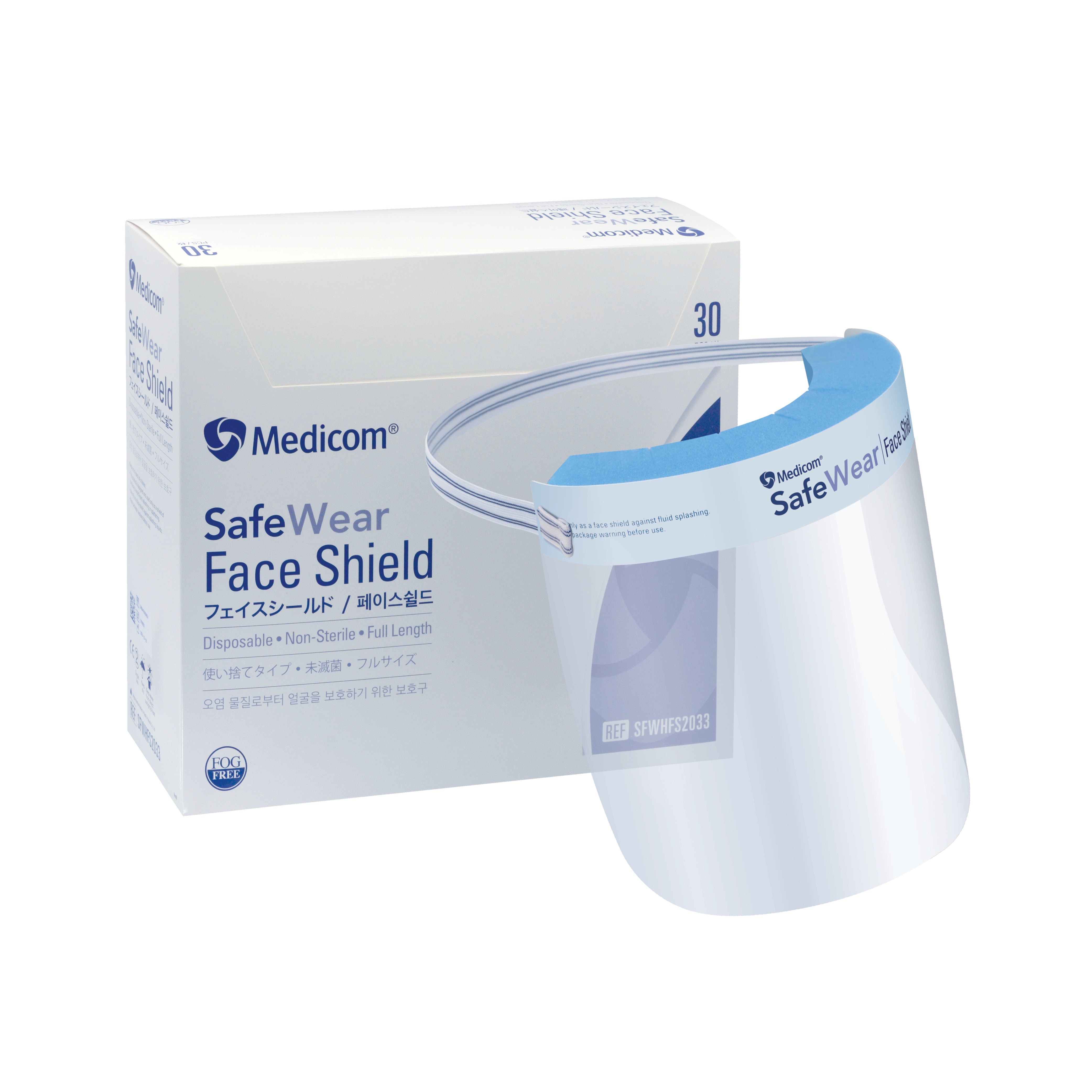 SafeWear Full Face Shield Carton: 120 – BPM Trading Company Pty Ltd