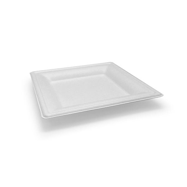 Sugarcane Square Plate - 10"