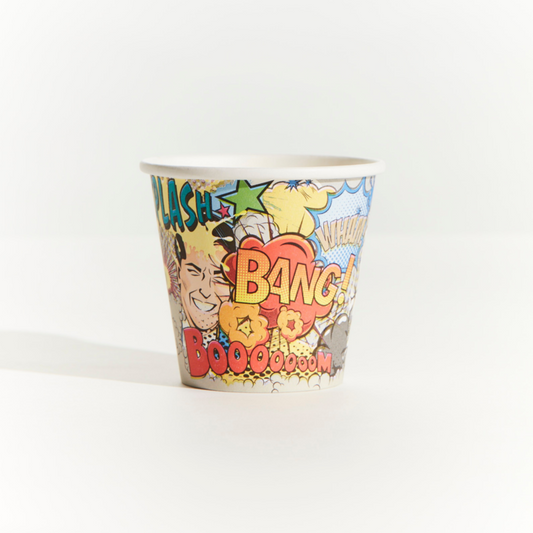 WHAM PRINT UNI Single Wall Hot Cup (90mm) - 8oz