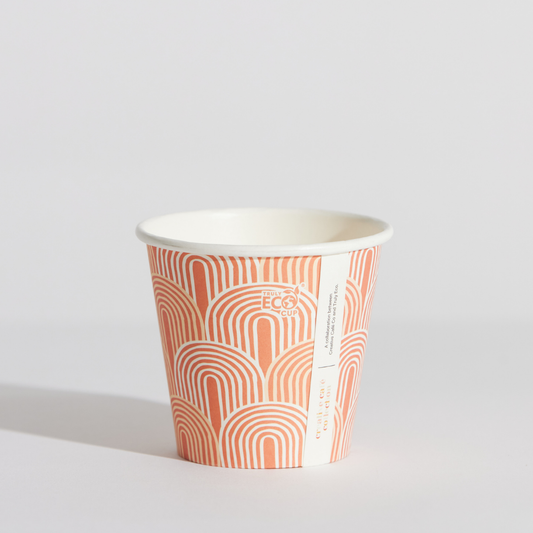 Cafe Collection Truly Eco Single Wall Hot Cup - 8oz Universal lid