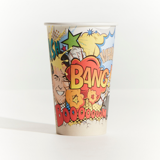 WHAM Print Truly Eco Single Wall Hot Cup - 16oz