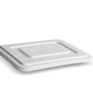 Sugarcane Lid Fits TR5 Deep Compartments Tray  Carton: 400