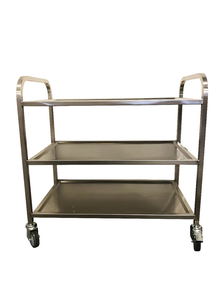 Wagen Heritage Range Service Trolley 3 Shelf Silver