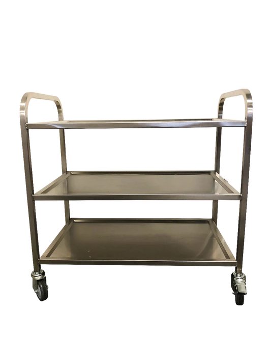 Wagen Heritage Range Service Trolley 3 Shelf Silver