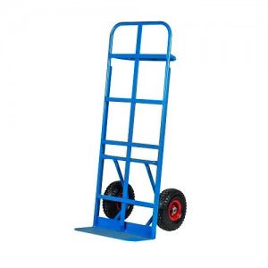 Wagen Workhorse Case & Crate Trolley Blue Pneumatic