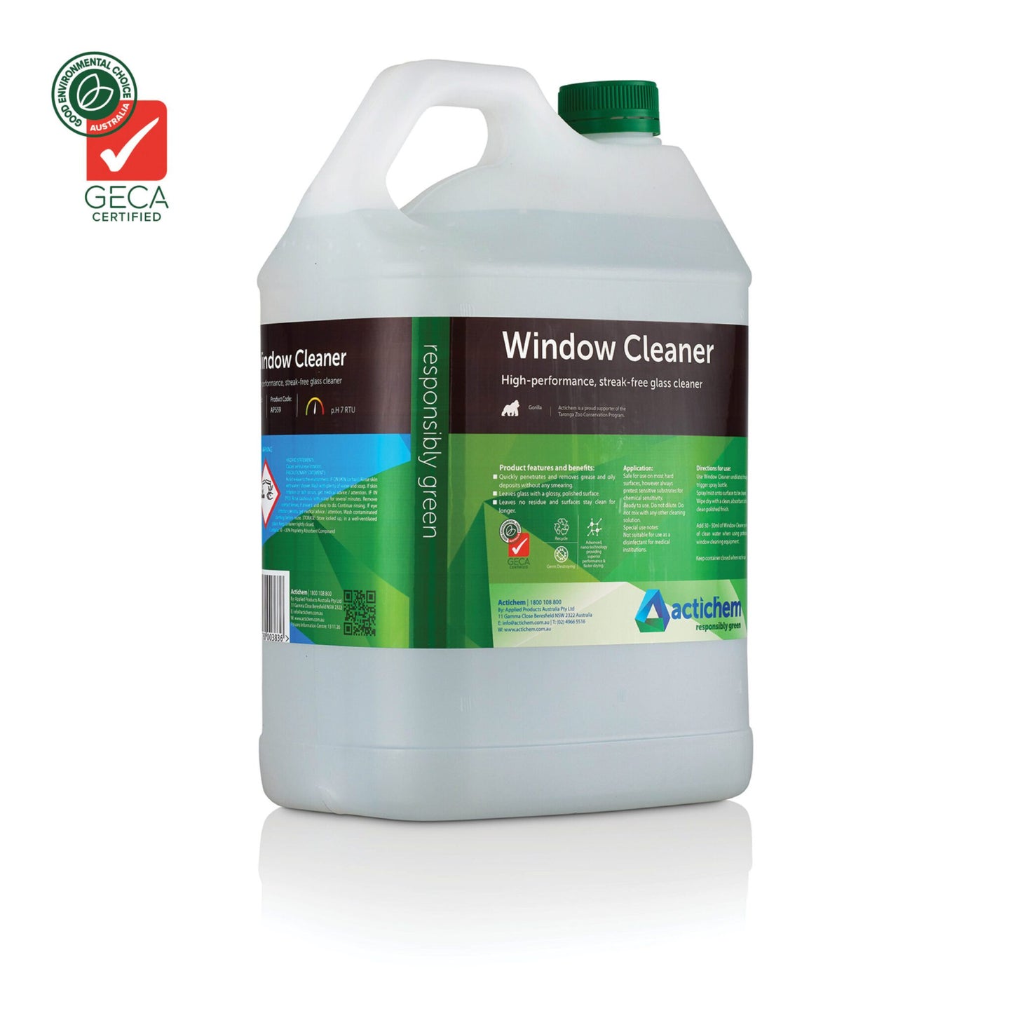 Window Cleaner - 5L GECA Approved