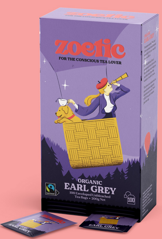 Zoetic Earl Grey Enveloped Tea Bags