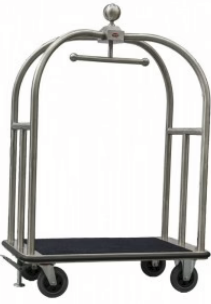 Wagen Heritage Bellboy Trolley 4 Star - Large Silver