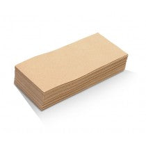 Dinner Napkin Quilted 2ply - Black 1/8 GT Fold