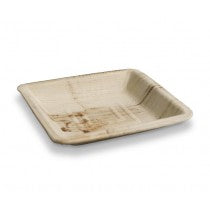 Palm Leaf Square Plate - Small